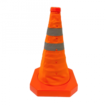 Light-Up Foldable Traffic Cone